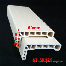 WPC Architrave PVC Architrave for WPC Door Frame Laminated Architrave at-60h29